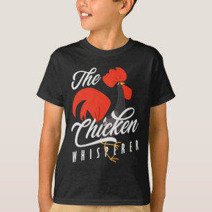 Der Hühnerflüsterer Hahn Bauernhof Landwirt  T-Shirt