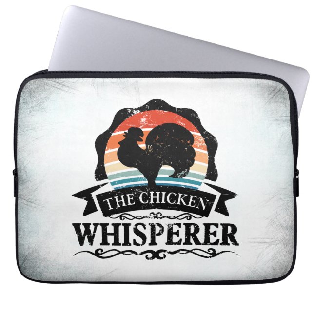 Der Hühnerflüsterer Lustig Laptopschutzhülle (Vorderseite)