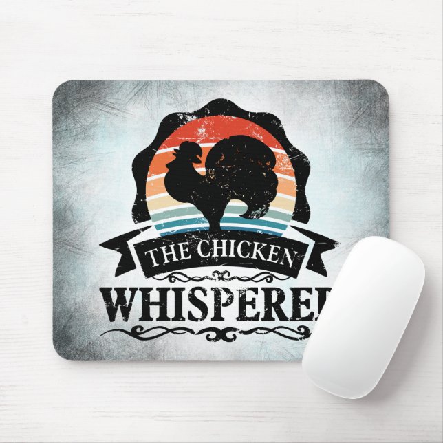 Der Hühnerflüsterer Lustig Mousepad (Mit Mouse)