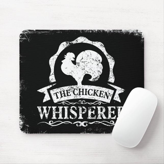 Der Hühnerflüsterer Lustig Mousepad (Mit Mouse)
