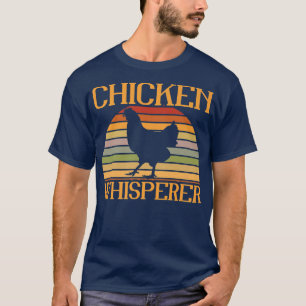 Der Hühnerflüsterer Retro-Bauer T-Shirt