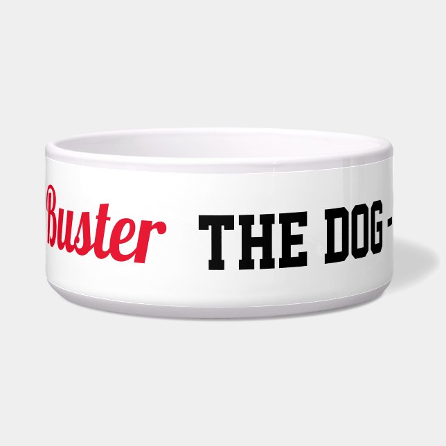 Der Hund der Mythos der letzten lustigen Haustiers Napf (Links)