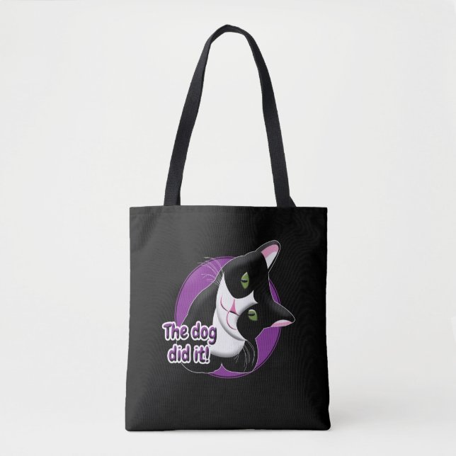 Der Hund hat es getan Tasche (Vorderseite)