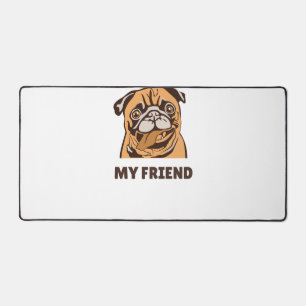 Der Hund ist mein Freund Schreibtischunterlage