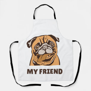 Der Hund ist mein Freund Schürze