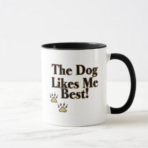 Der Hund mag mich Bestes Tasse
