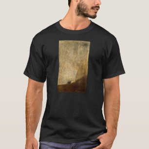 Der Hund (schwarze Malereien) durch Francisco Goya T-Shirt