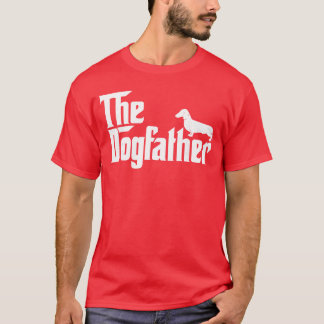 Der Hundepate Dachshund Lustiger Vater Hundeliebha T-Shirt
