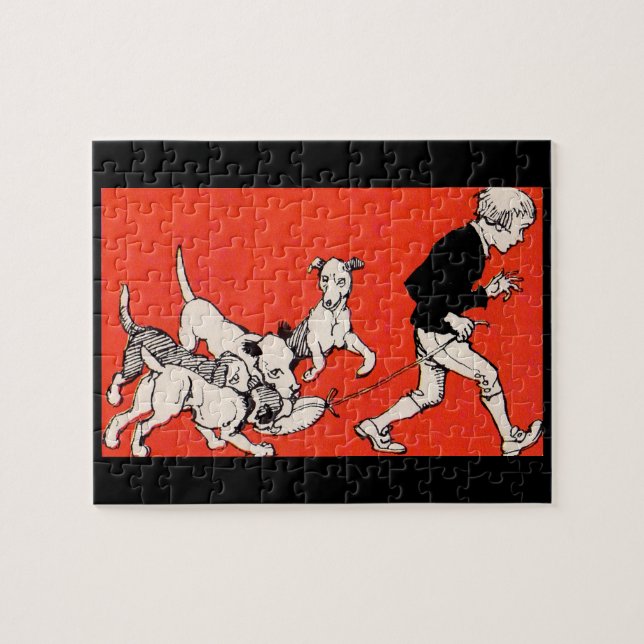 der Hundewanderer (Horizontal)