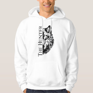 Der Hunter Wolf Grafik Hoodie