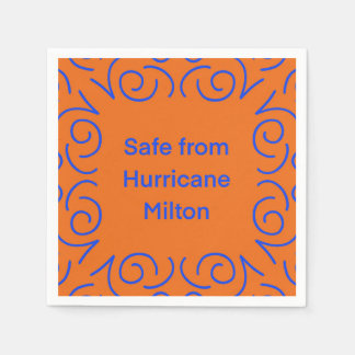 Der Hurrikan Milton ist sicher Serviette