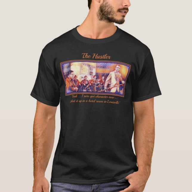 Der Hustler - Zeichen T-Shirt (Vorderseite)