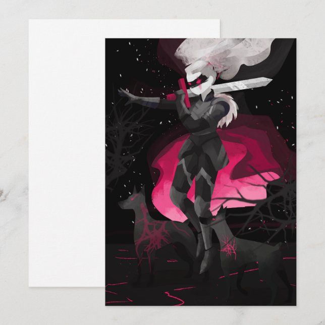 Der Hüter deiner Ängste Feiertagskarte (Vorne/Hinten)