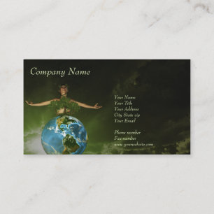 Der Hüter unserer Nature Business Card Visitenkarte