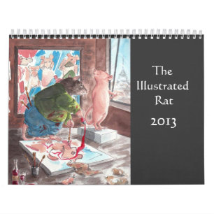 Der illustrierte Kalender der Ratten-2013