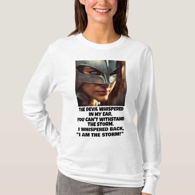 DER IN MEINEM OHR VERBUNDENE TITEL - T - SHIRT (Vorderseite)