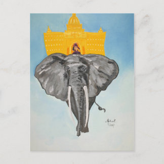 Der Indische Gesandte Postkarte