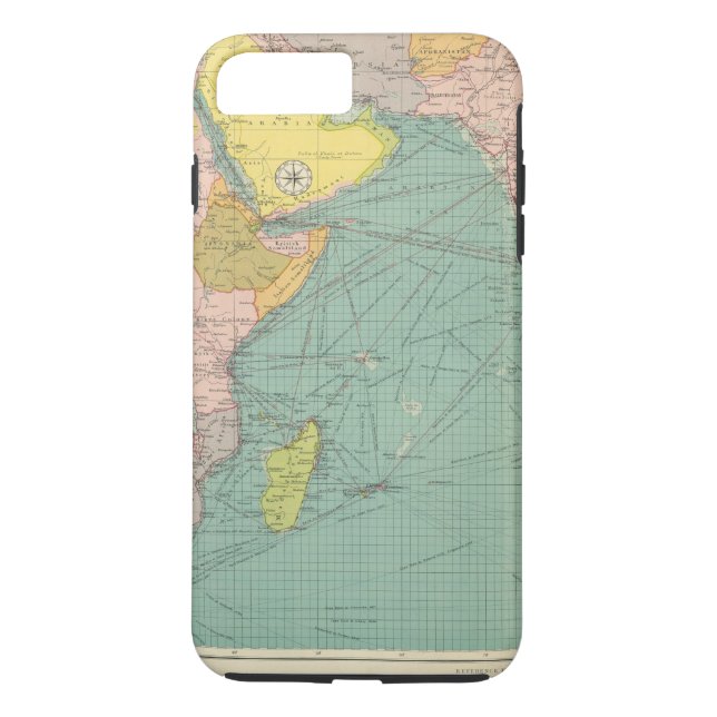 Der Indische Ozean 3 Case-Mate iPhone Hülle (Rückseite)