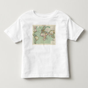 Der Indische Ozean, Atlantik Kleinkind T-shirt