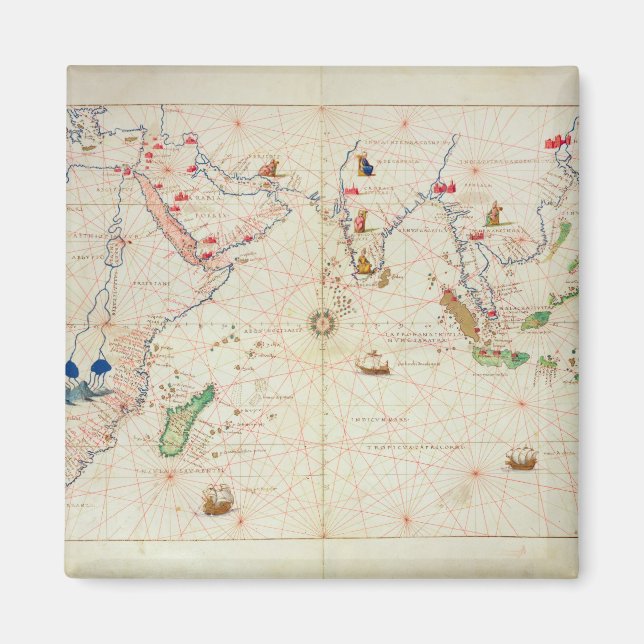 Der Indische Ozean Magnet (Vorne)