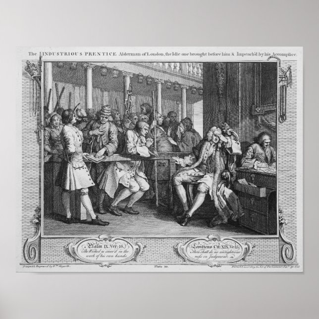 Der Industrielle 'Prentice Alderman' in London Poster (Vorne)