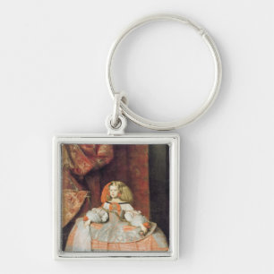 Der Infanta Maria Marguerita im Rosa Schlüsselanhänger