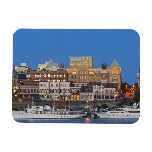 Der Innenhafen von Victoria British Columbia Magnet (Horizontal)