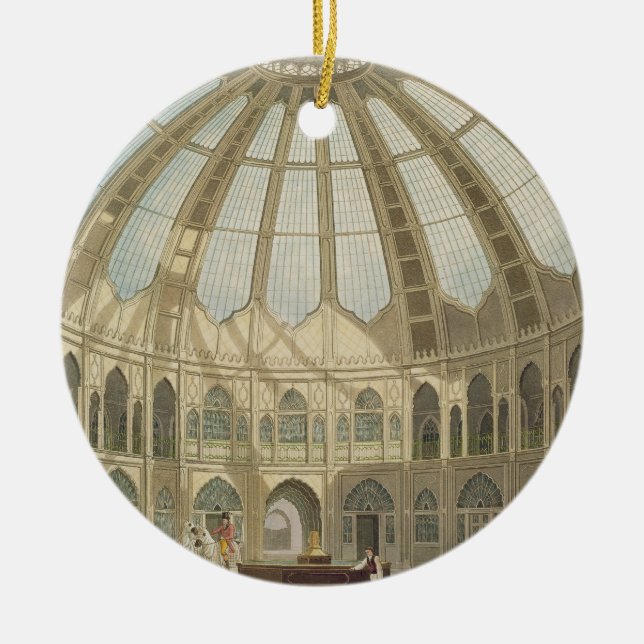 Der Innenraum der Ställe, 'von den Ansichten des Keramik Ornament (Vorne)