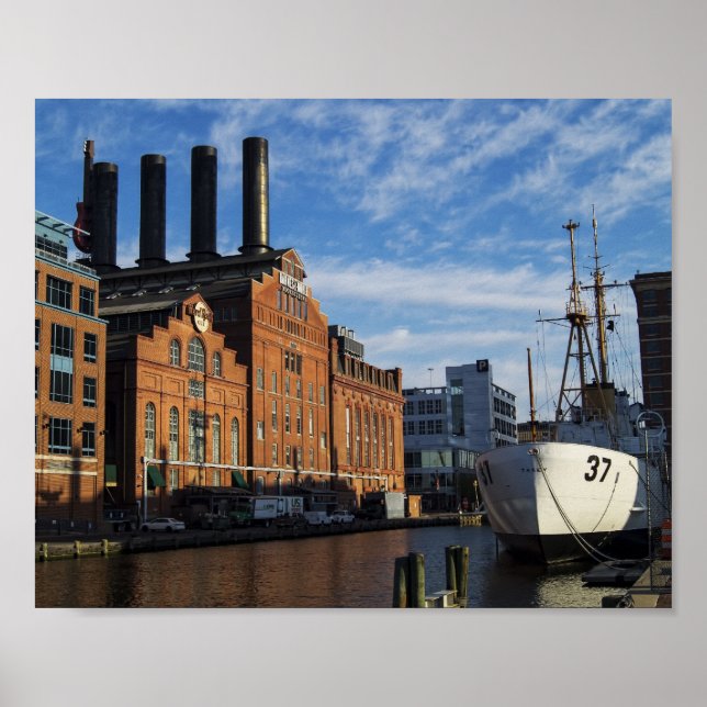 Der innere Hafen Poster (Vorne)