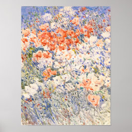 Der Inselgarten von Childe Hassam. 12 x 16 Poster