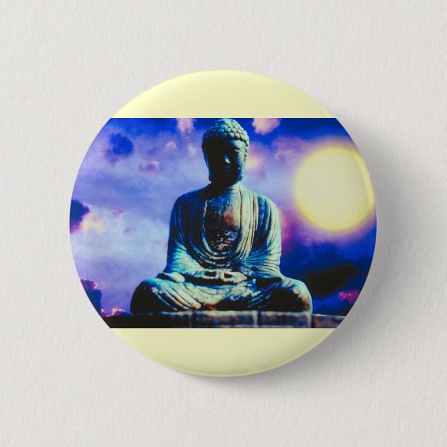 Der inspirierende Buddha Button (Vorderseite)