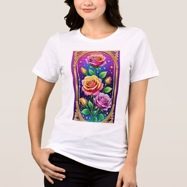 Der intelligente Weg zum Erfolg Tri-Blend Shirt (Vorderseite)