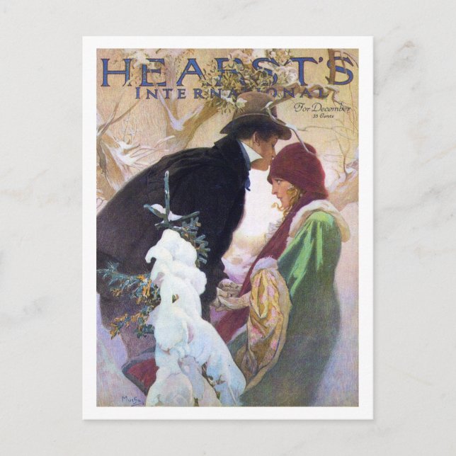 Der internationale Cover von Hearst, Alphonse Much Postkarte (Vorderseite)