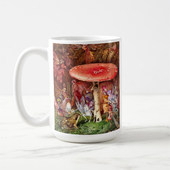 Der Intruder John Anster Fitzgerald Kaffeetasse (Links)
