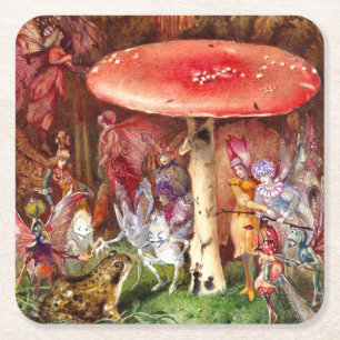 Der Intruder John Anster Fitzgerald Rechteckiger Pappuntersetzer