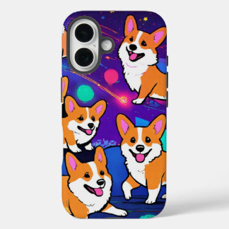Der iPhone Case für Playful Foxes Cartoon