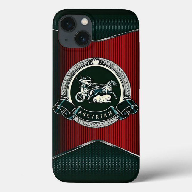 Der iPhone-/iPad-Fall von Lion Hunters Case-Mate iPhone Hülle (Rückseite)