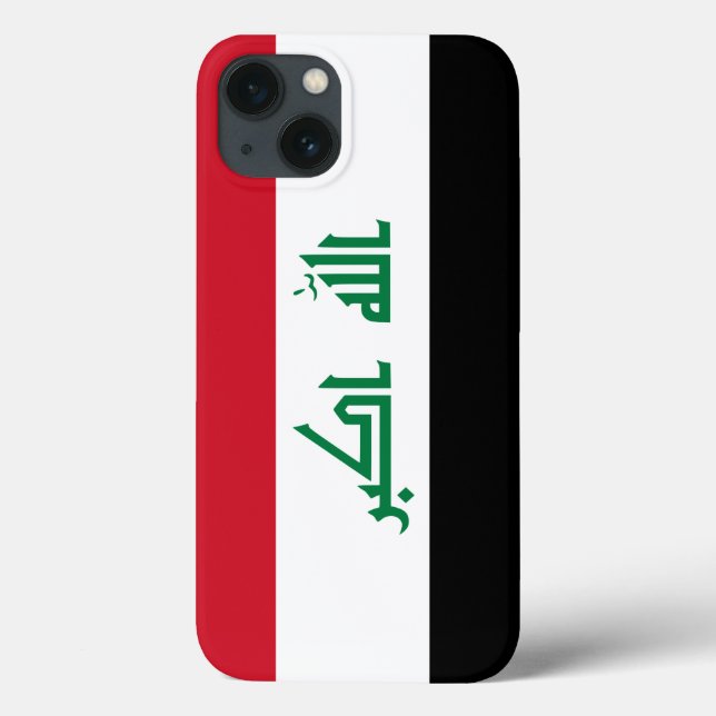 Der Irak-Flagge Case-Mate iPhone Hülle (Rückseite)