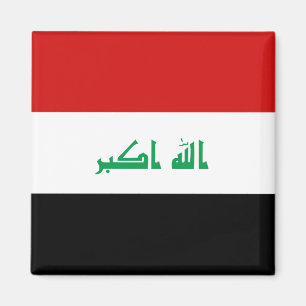 Der Irak-Flaggen-Magnet Magnet