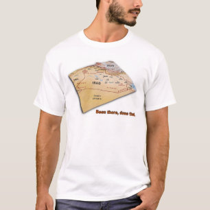 Der Irak - gewesen dort, getan dem T-Shirt