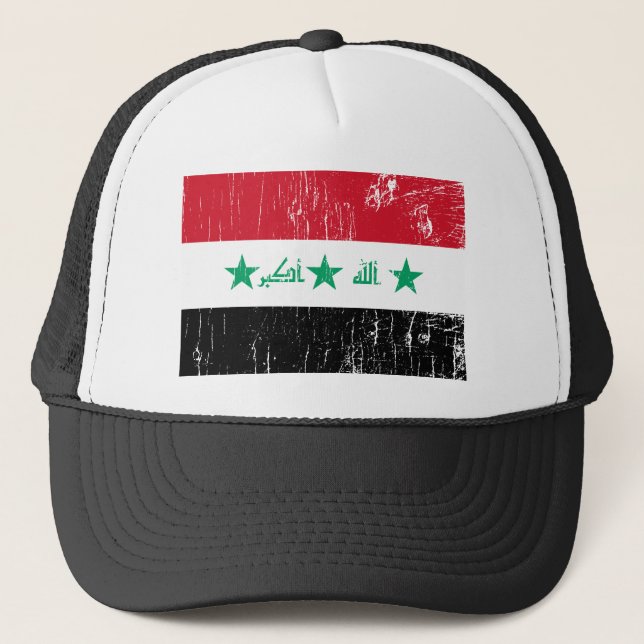 Der Irak-Hut Truckerkappe (Vorderseite)