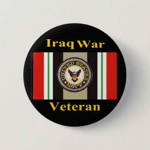 Der Irak-Kriegs-Veteranen-"Marine-" Button