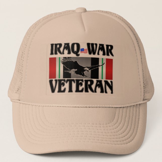 DER IRAK-KRIEGSVETERAN TRUCKERKAPPE (Vorderseite)