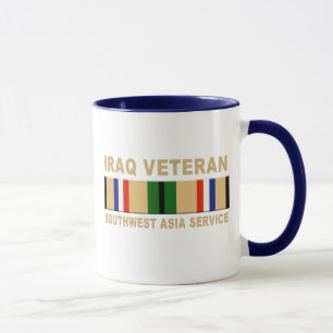der Irak-Veteran Tasse