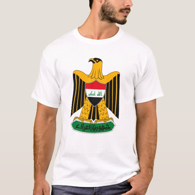 Der Irak-Wappen T - Shirt (Vorderseite)