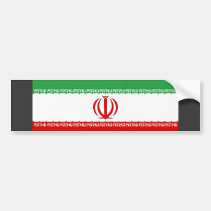 Der Iran-Flagge Autoaufkleber