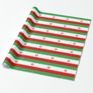 Der Iran-Flagge Geschenkpapier