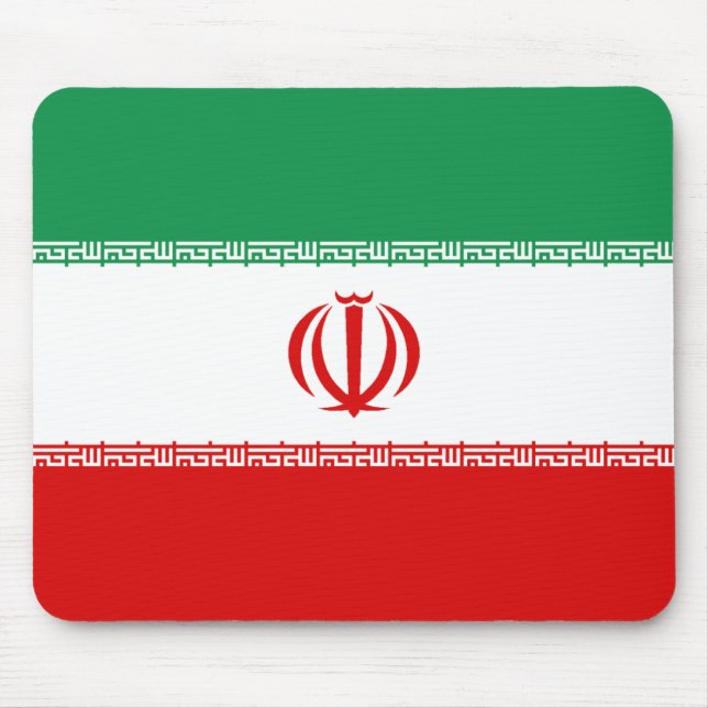 Der Iran-Flagge Mousepad (Vorne)