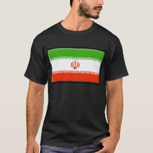 Der Iran-Flagge T-Shirt
