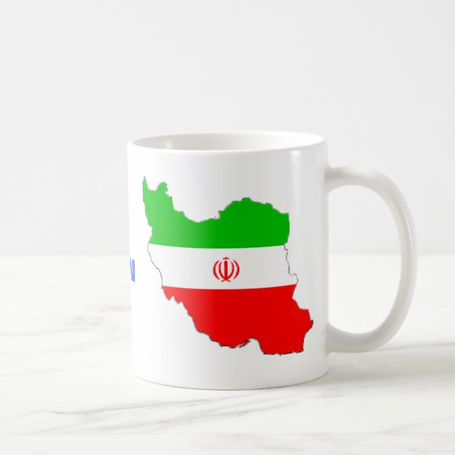 Der Iran-Tasse Kaffeetasse (Rechts)